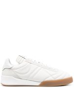 Courrèges baskets en cuir - Blanc