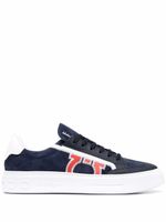 Ferragamo baskets Borg 5 - Bleu