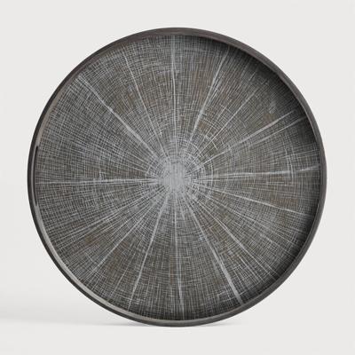 Ethnicraft Rond Dienblad 'Slice' 48cm, kleur Wit