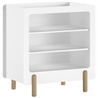 Leen Bakker - Vipack Commode Smile - 95x57x88 Cm - MDF - Wit