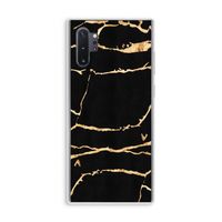 Gouden marmer: Samsung Galaxy Note 10 Plus Transparant Hoesje