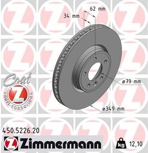 Remschijf COAT Z 450522620