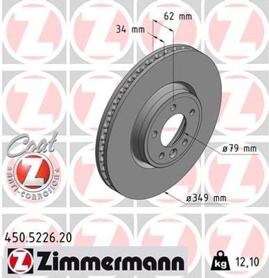 Remschijf COAT Z 450522620