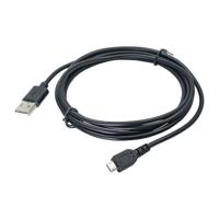 Akyga USB-kabel USB-A stekker, USB-micro-B stekker 1.80 m Zwart AK-USB-01