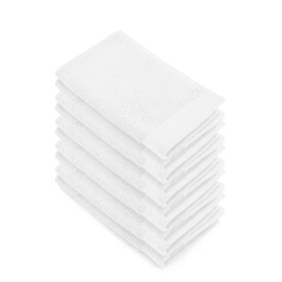 Set van 5 x 2 Walra gastendoeken soft cotton wit 30x50 cm
