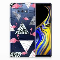 Samsung Galaxy Note 9 | TPU Hoesje | Flamingo Triangle