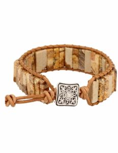 Edelsteen Armband Jaspist Landschap Gipsy