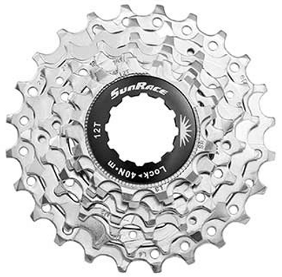 Sunrace cassette 7v 12-24t nikkel