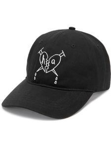 Haculla casquette à motif cœur - BLACK
