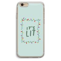 It's Lit: iPhone 6 Plus / 6S Plus Transparant Hoesje