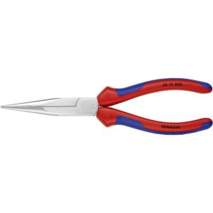 Knipex 38 15 200 Elektronica en fijnmechanica Platte rondbektang Recht 200 mm