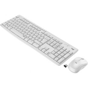 Logitech MK295 Wit toetsenbord en muis