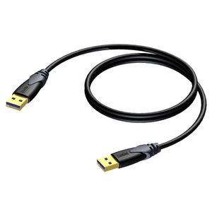 Procab CLD605/1 USB A naar USB A kabel 1m