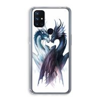 Yin Yang Dragons: OnePlus Nord N10 5G Transparant Hoesje