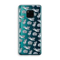 Poezen: Huawei Mate 20 Pro Transparant Hoesje