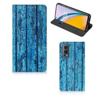 OnePlus Nord 2 5G Book | Wallet Case | Wood Blue