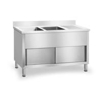 Dubbele Spoeltafel - 140 cm