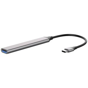 4Smarts 456908 USB-combi-hub Spacegrijs