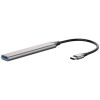4Smarts 456908 USB-combi-hub Spacegrijs
