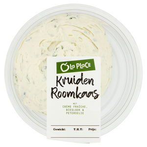 La Place Kruidenroomkaas met Creme Fraiche, Bieslook & Peterselie 120g bij Jumbo