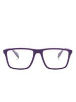 Emporio Armani lunettes de vue carrées à plaque logo - Violet - thumbnail