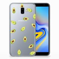 Samsung Galaxy J6 Plus (2018) | Siliconen Case | Avocado