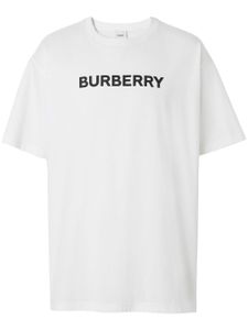 Burberry t-shirt à logo imprimé - Blanc