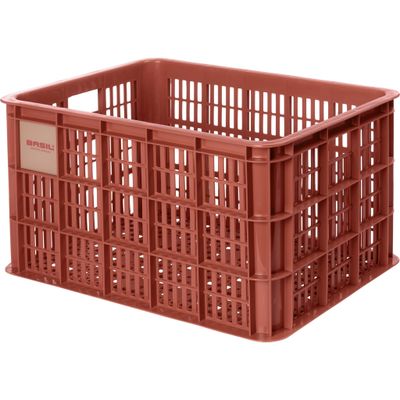 Kunststof Fietskrat L Groot Large Terra Red