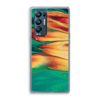 Green Inferno: Oppo Find X3 Neo Transparant Hoesje