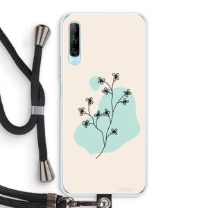 Love your petals: Huawei P Smart Pro Transparant Hoesje met koord