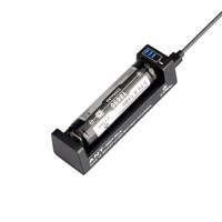 Snellader voor Li-ion 18650 cilindrische batterijen Xtar ANT MC1 Plus