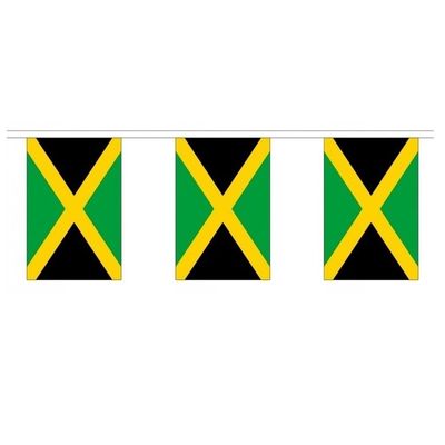 2x Buiten vlaggenlijn Jamaica 3 meter