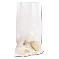 Zak | Vlakke zak | LDPE | 50x80cm | 200my | transparant | 100 stuks