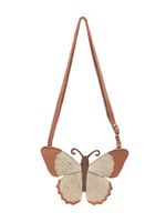 Donsje sac porté épaule à design papillon - Marron Donsje sac porté épaule à design papillon - Marron