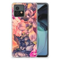 Motorola Moto G72 | TPU Case | Bosje Bloemen