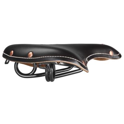 Selle Monte Grappa Zadel monte grappa old frontiers classic leer zwart