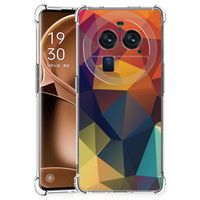 OPPO Find X6 Pro Shockproof Case Polygon Color - thumbnail