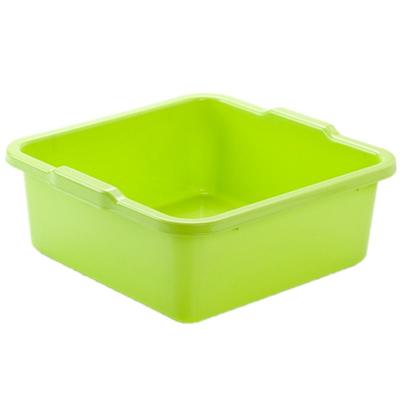 Afwasbak - kunststof - vierkant -11L - groen - 36 x 35 x 13 cm - Huishouden
