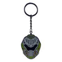 Doom The Dark Ages Metal Keychain Helmet