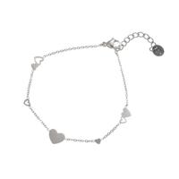 Go Dutch Label Armband Harten Zilver