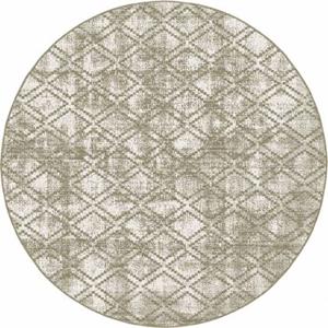 Eva Interior Buitenkleed Rond Frost - Bruin|grijs- dubbelzijdig 200cm