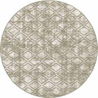 Eva Interior Buitenkleed Rond Frost - Bruin|grijs- dubbelzijdig 200cm