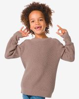 HEMA Kindertrui Gebreid     Beige (beige) - thumbnail