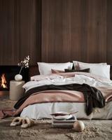 Vandyck Purity Napels rosewood dekbedovertrek