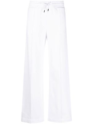 Woolrich pantalon de jogging à logo brodé - Blanc