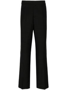 Lardini pantalon de costume à motif monogrammé - Noir