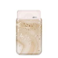 MIO Gold Marble Magsafe Compatible Card Holder