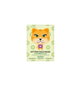 Kitten sheet face mask cucumber & aloe