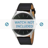 Horlogeband Skagen SKW6329 Leder Zwart 22mm - thumbnail