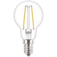 Philips Lighting 34774800 LED-lamp Energielabel E (A - G) E14 Kogel 2 W = 25 W Warmwit (Ø x l) 45 mm x 80 mm 1 stuk(s) - thumbnail